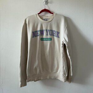 New York or nowhere crewneck hoodie